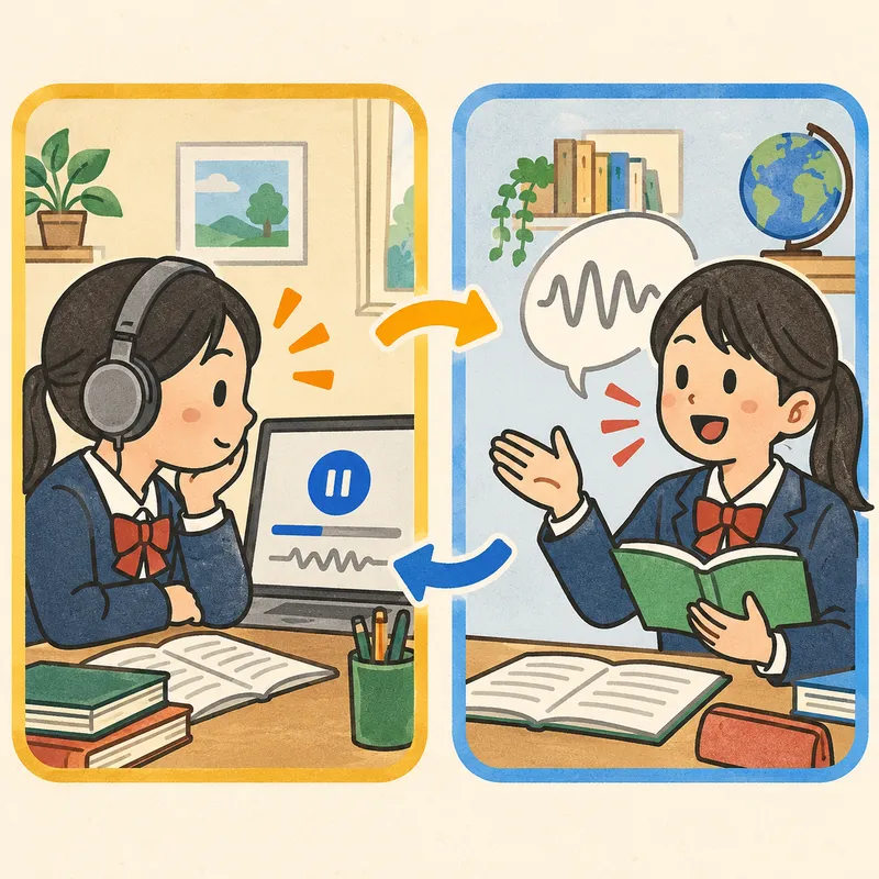 リピーティングのイラスト