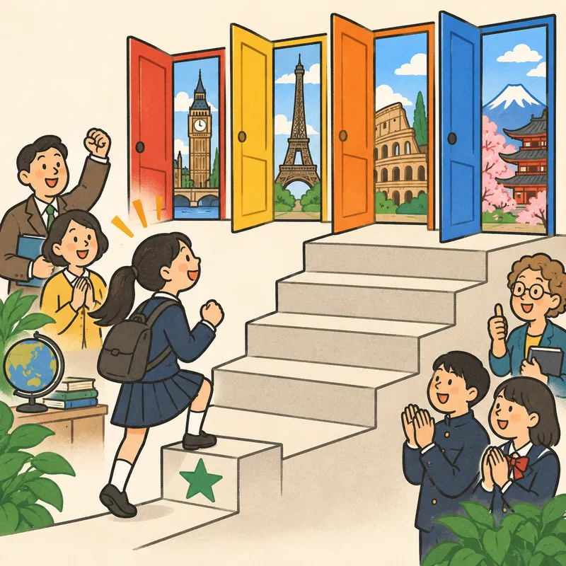 Esperanto firstのイラスト