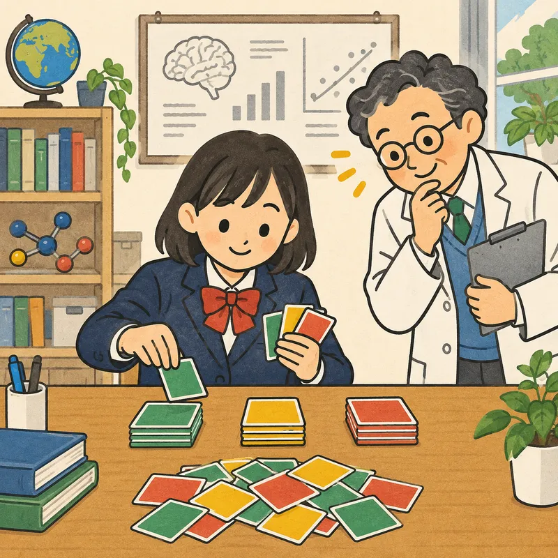 インターリービングのイラスト