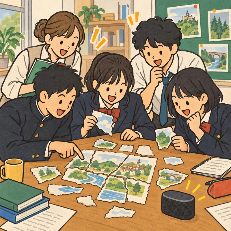 ディクトグロスのイラスト