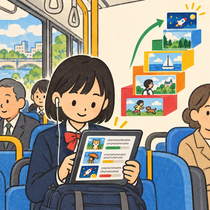 Du Chinese/段階別読み物のイラスト