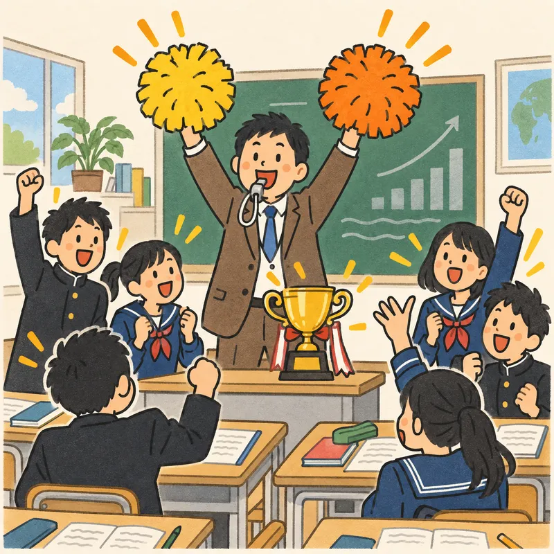 動機づけ方略のイラスト
