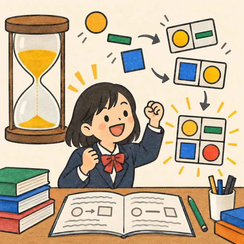 ハングル15分のイラスト