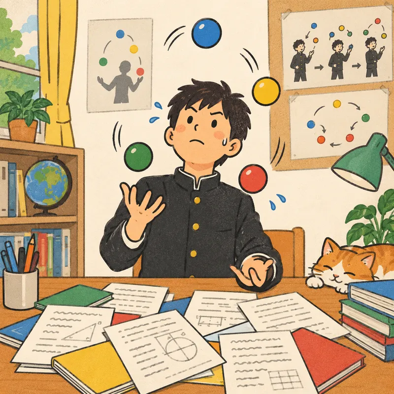 Interleavingのイラスト