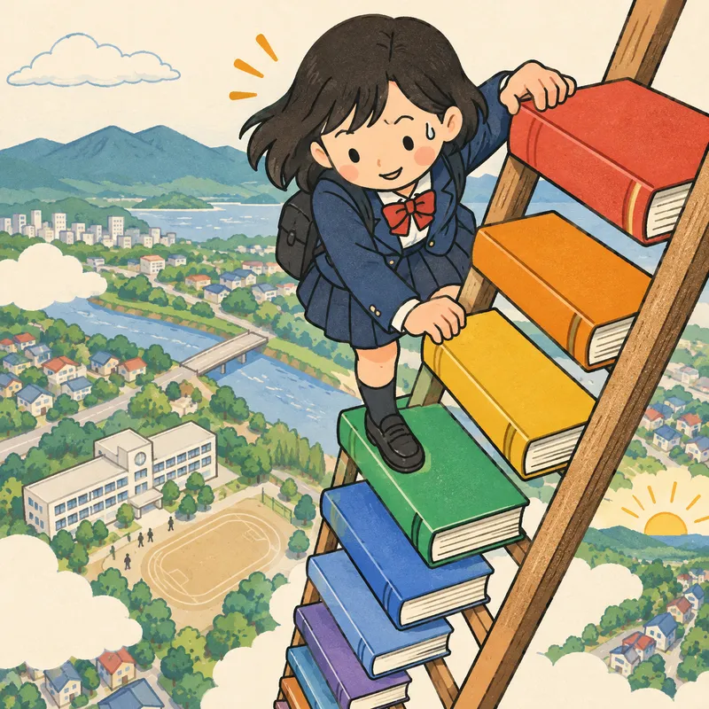 Ladderingのイラスト