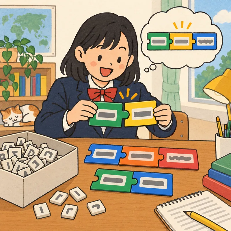 Lexical approachのイラスト