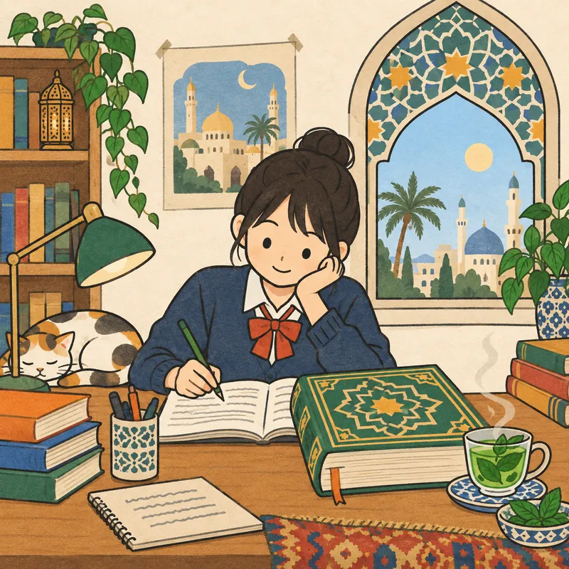 Madinah Arabicのイラスト