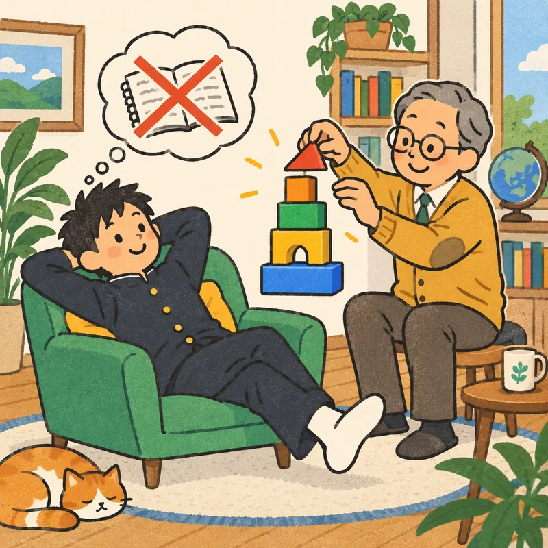 Michel Thomas methodのイラスト