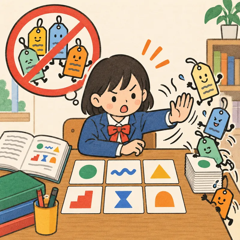 Pinyin禁止法のイラスト