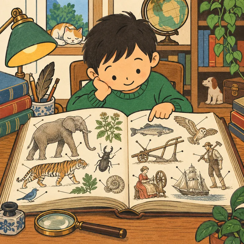 Comenius 'Orbis Pictus'のイラスト