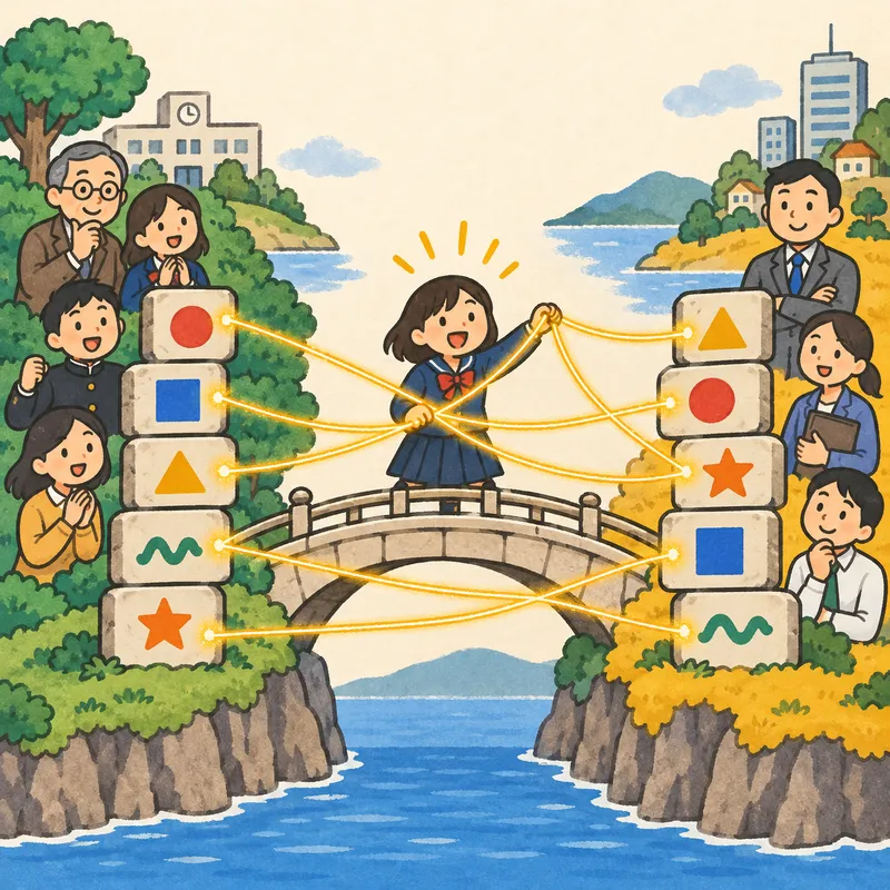 漢字語ハックのイラスト