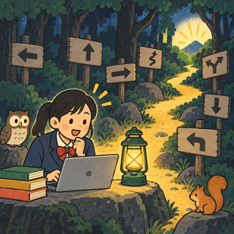 Tae Kim文法のイラスト