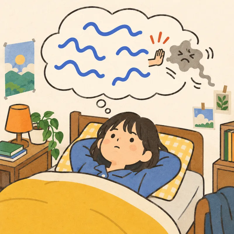 Thinking in target languageのイラスト