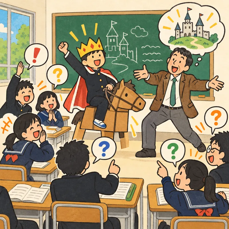TPRS (Storytelling)のイラスト