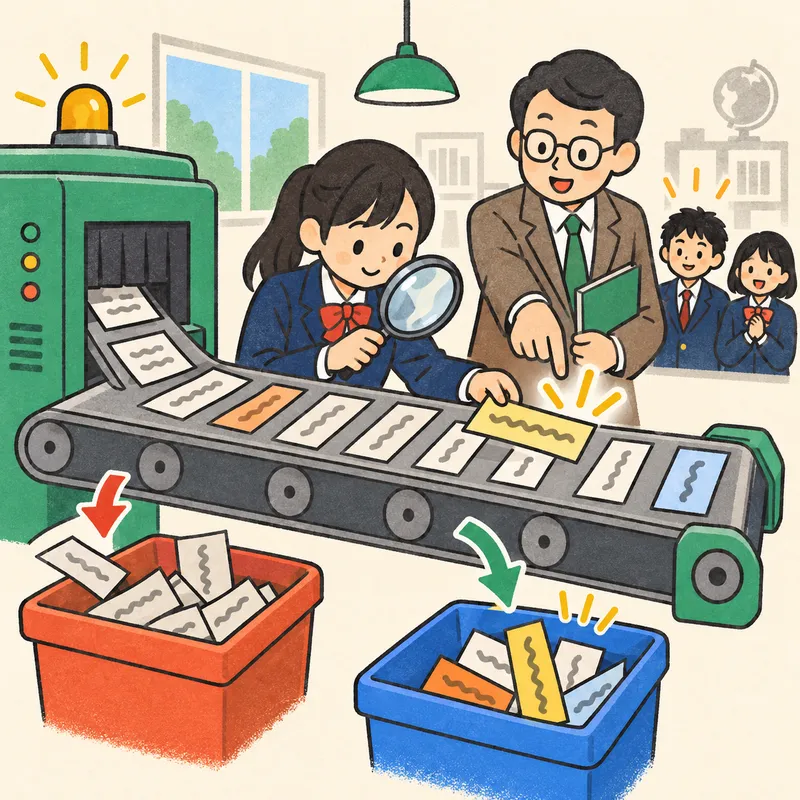 処理指導（PI）のイラスト