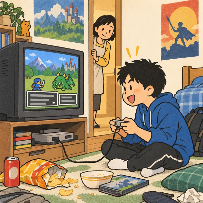 ビデオゲームで学ぶのイラスト