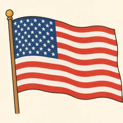 アメリカの国旗