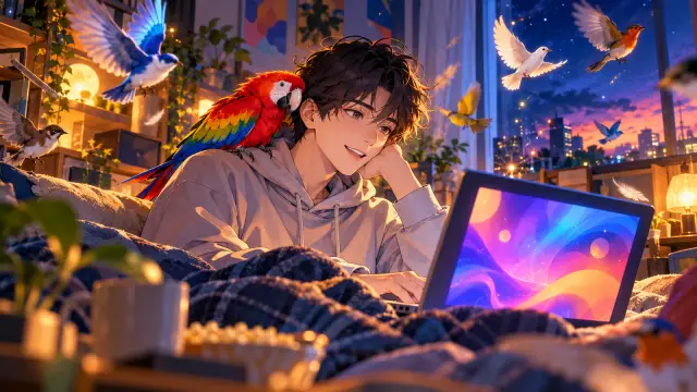 「海外ドラマを見るだけで、単語が身につく」のイメージイラスト