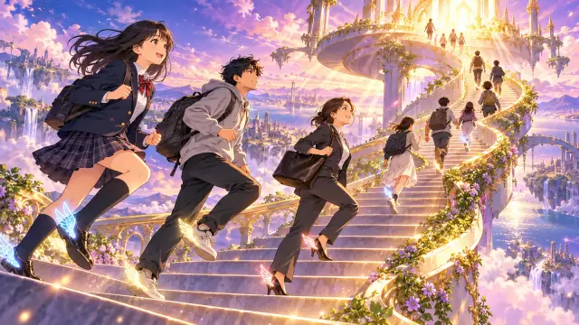「語学には、向き不向き(才能)がある」のイメージイラスト
