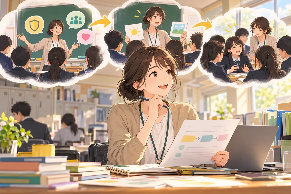 年度はじめの英語の授業 ― 最初の3時間でつくる「約束・流れ・関係」のイメージ