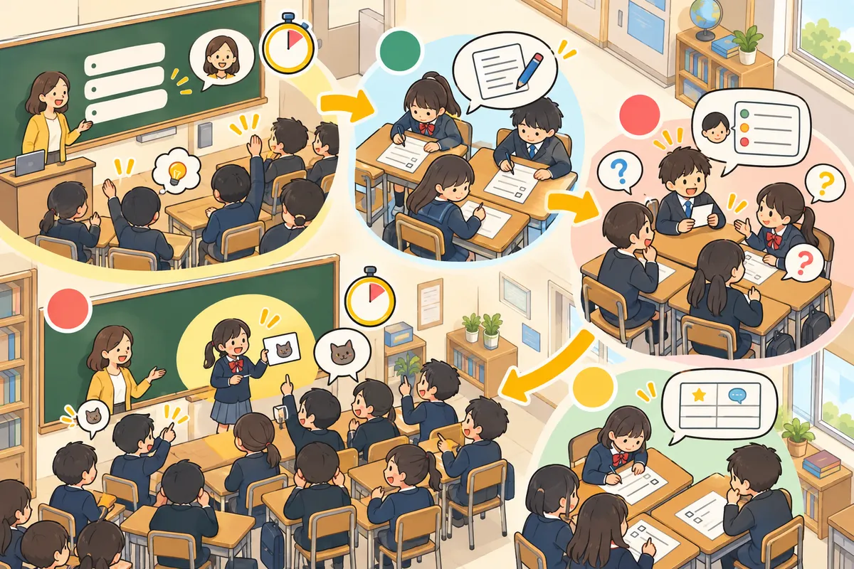 Two Truths and a Lie ― 3つの文のうち1つはウソ。質問して見破れの教室の配置と動き方