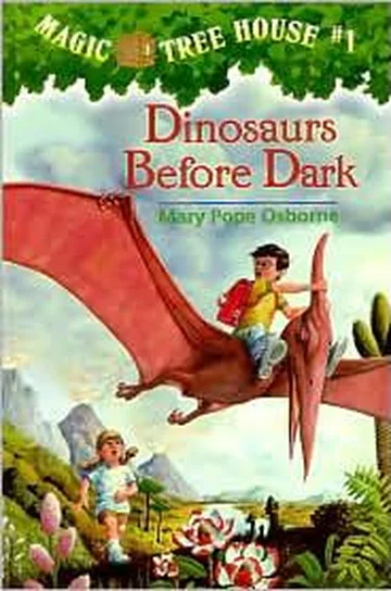 『Magic Tree House #1: Dinosaurs Before Dark』の表紙