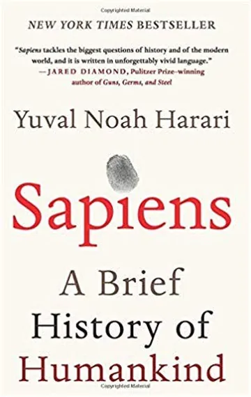 『Sapiens: A Brief History of Humankind』の表紙