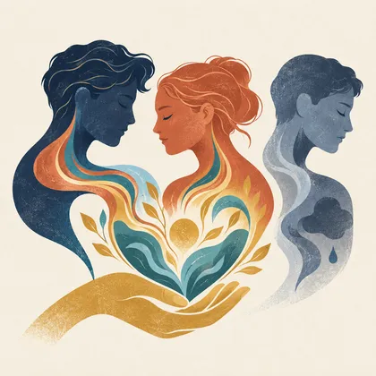-pathy（感情/苦しみ/病気・療法）のイメージ