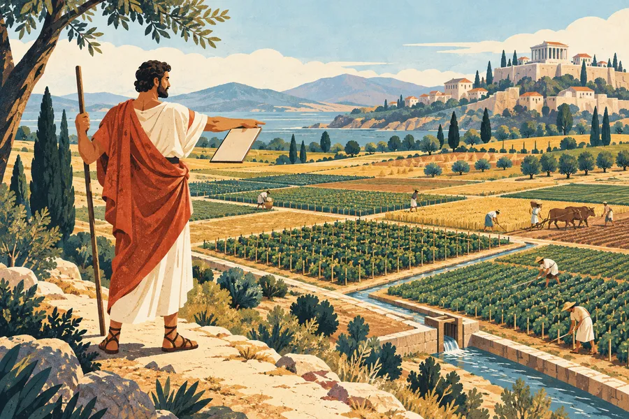 agronomy の語源のイメージ:畑を治める学問