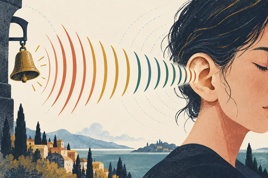 audible の語源のイメージ:耳で聞き取ることができる