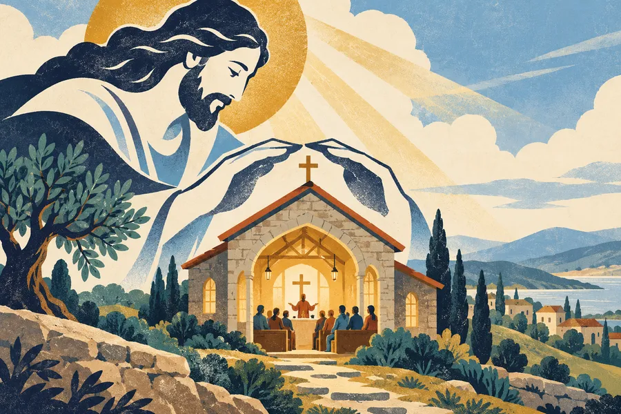 church の語源のイメージ：主（神）の家