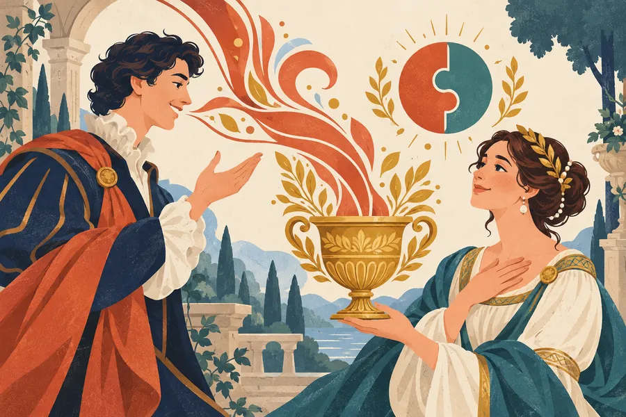compliment の語源のイメージ:礼儀を満たす言葉