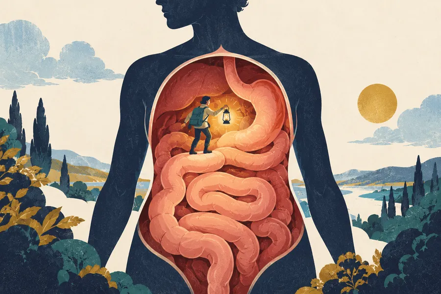 intestine の語源のイメージ：体のいちばん内側