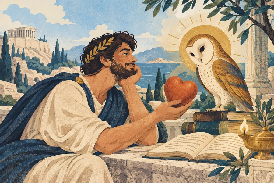philosophy の語源のイメージ：知恵への愛