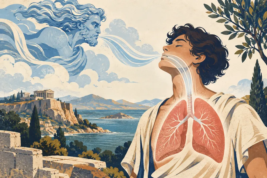 pulmonary の語源のイメージ：肺にかかわる