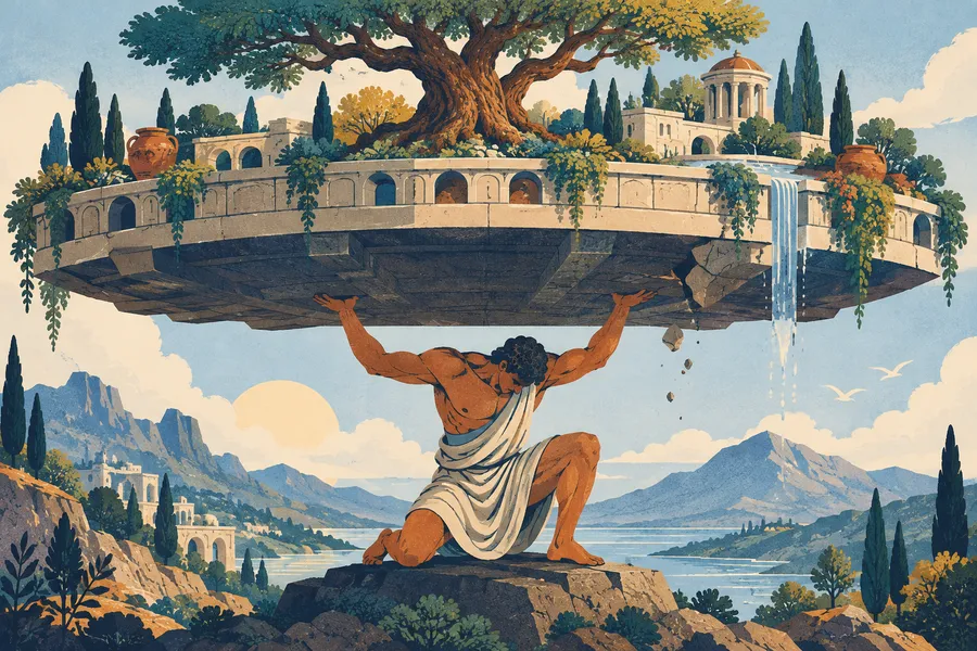 sustain の語源のイメージ：下から支えて保ち続ける