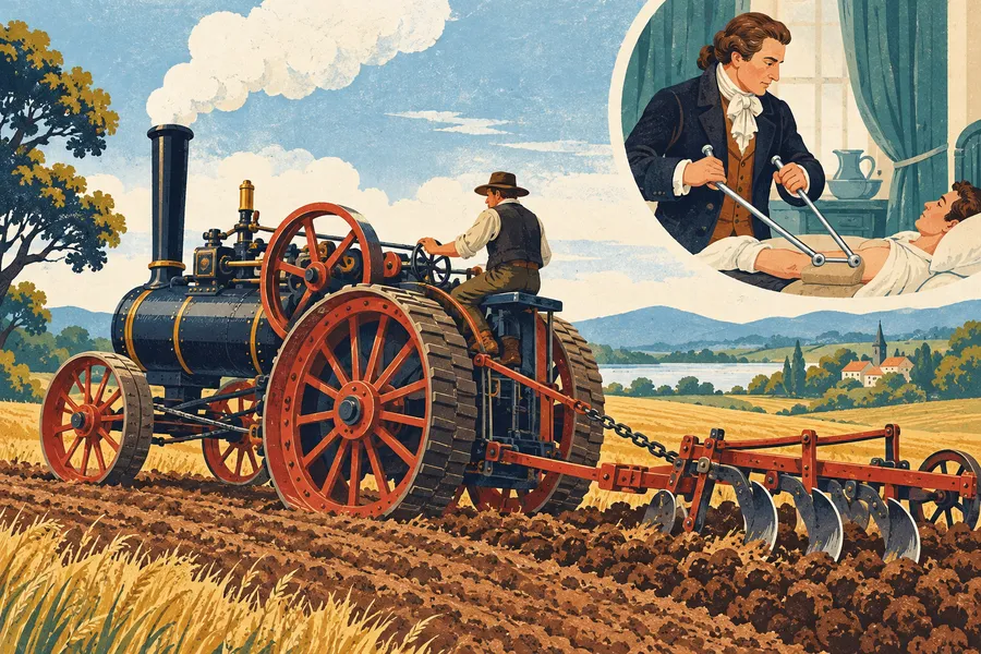 tractor の語源のイメージ:引っぱる機械