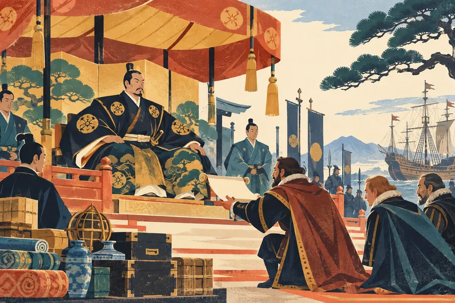 tycoon の語源のイメージ：天下の大君