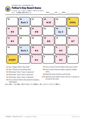 すごろくのページ