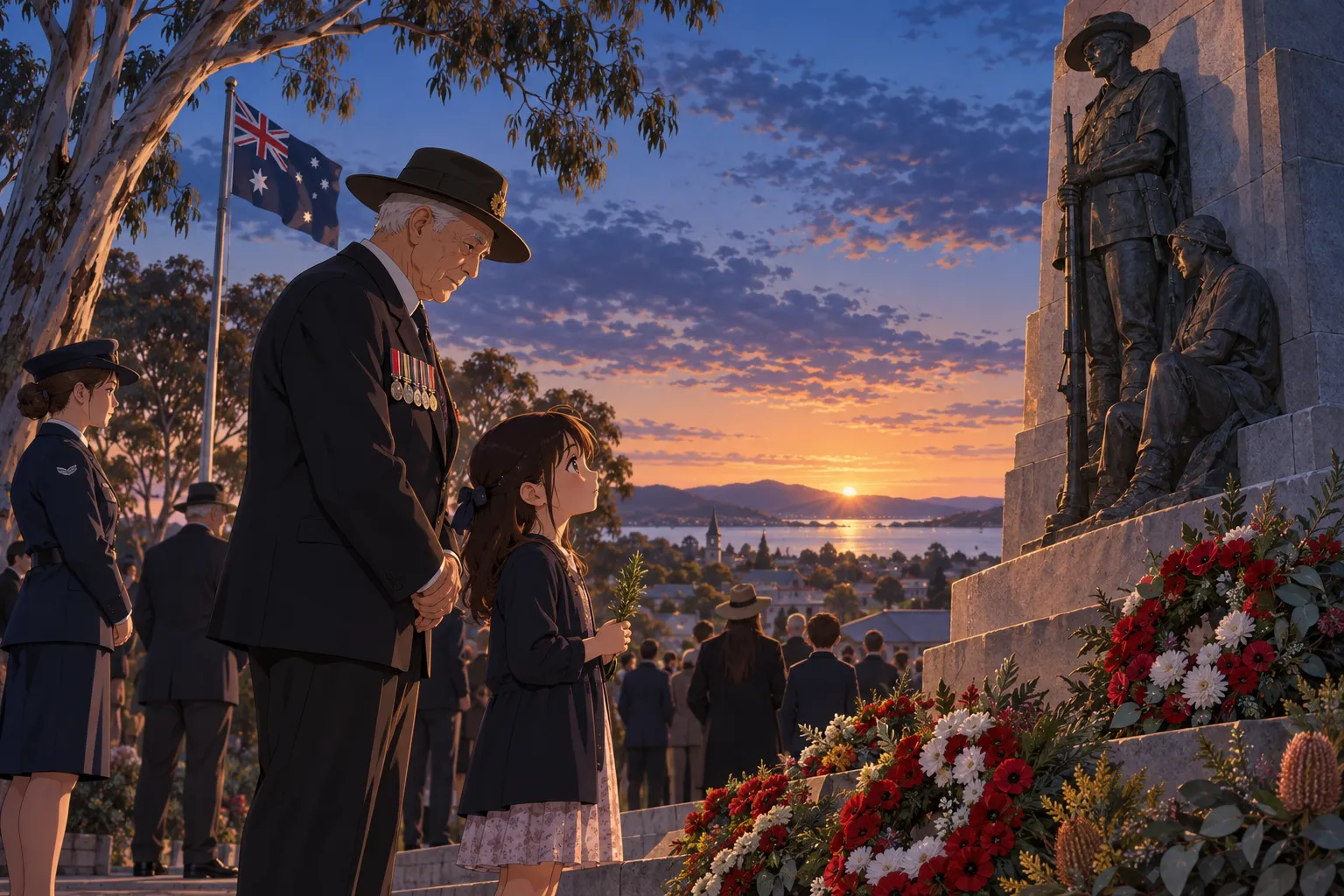 アンザック・デー(Anzac Day)のイラスト