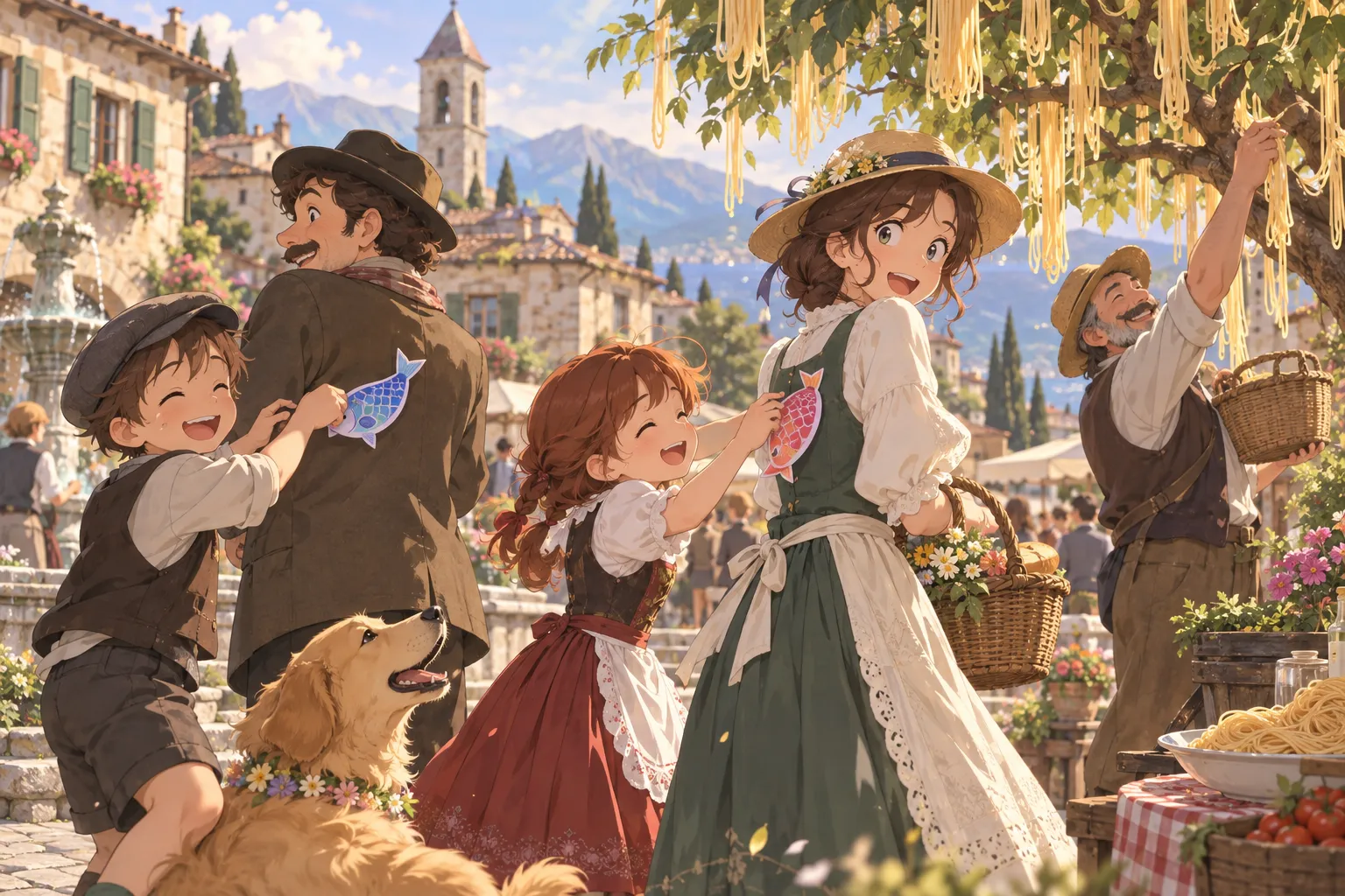 エイプリルフール(April Fools' Day)のイラスト