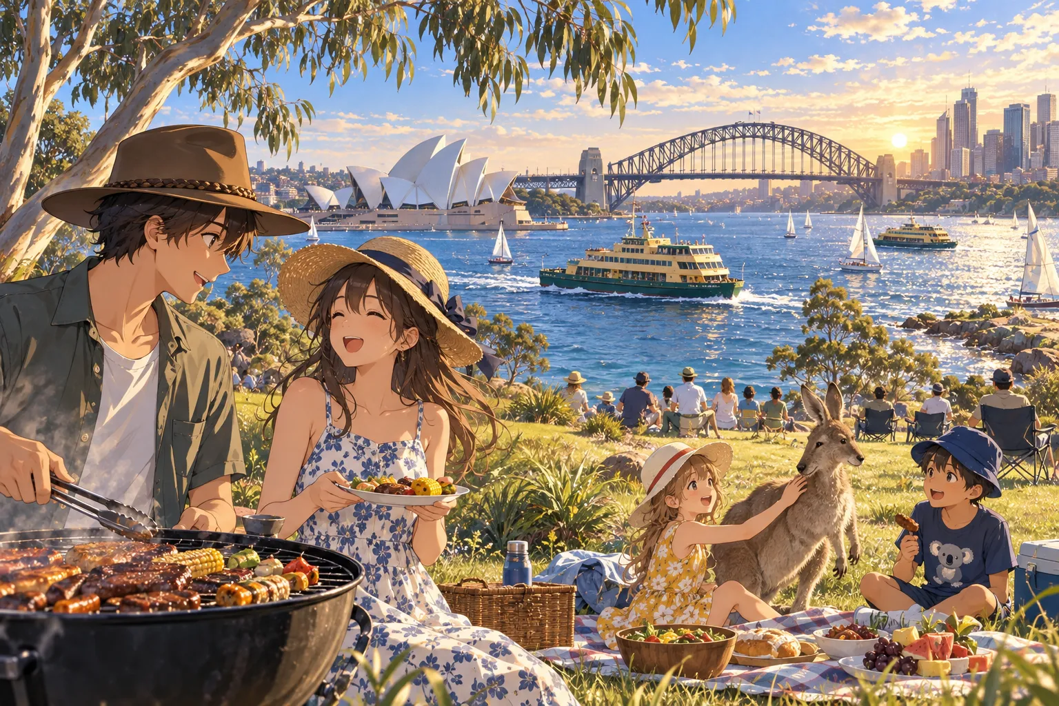オーストラリア・デー(Australia Day)のイラスト