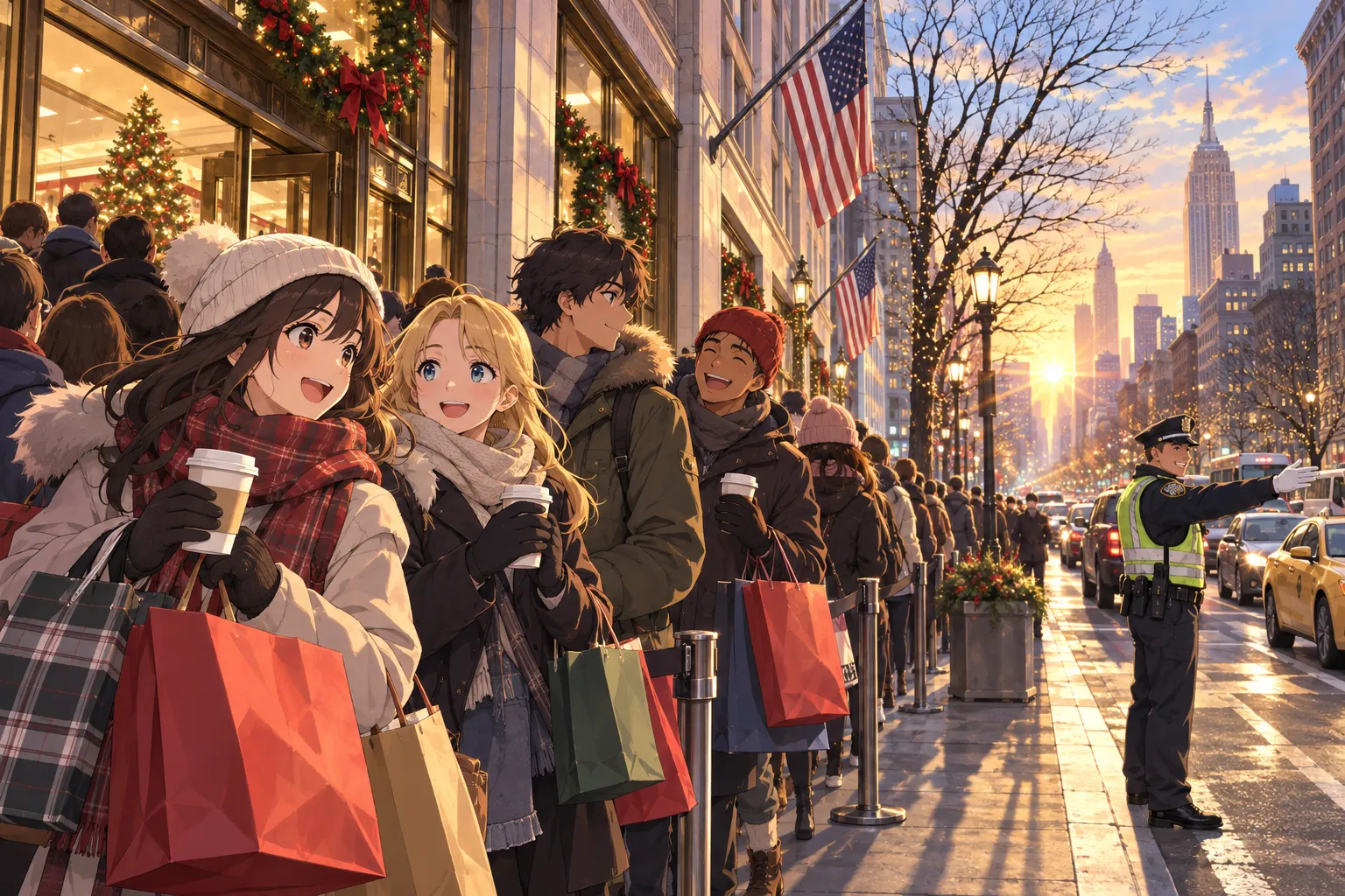 ブラックフライデー（Black Friday）のイラスト