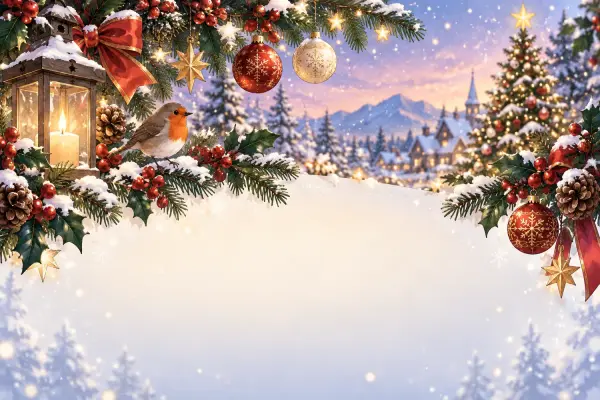 クリスマスのカードのデザイン