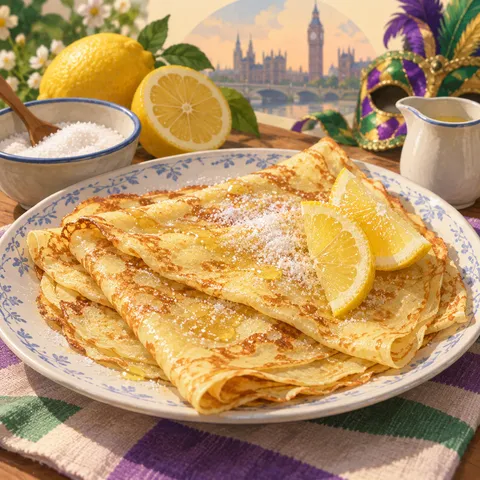 パンケーキ(pancakes)のイラスト