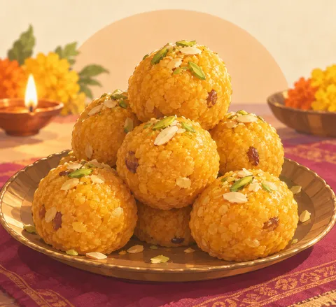 ラドゥ(laddoo)のイラスト