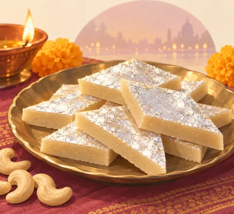 カジュ・カトリ(kaju katli)のイラスト