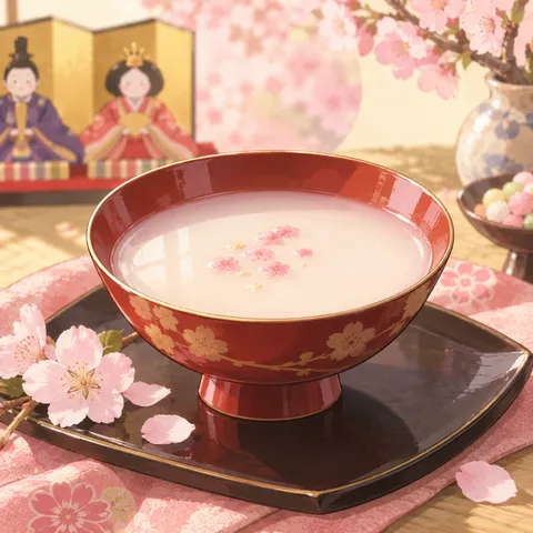 白酒(shirozake (white sake))のイラスト