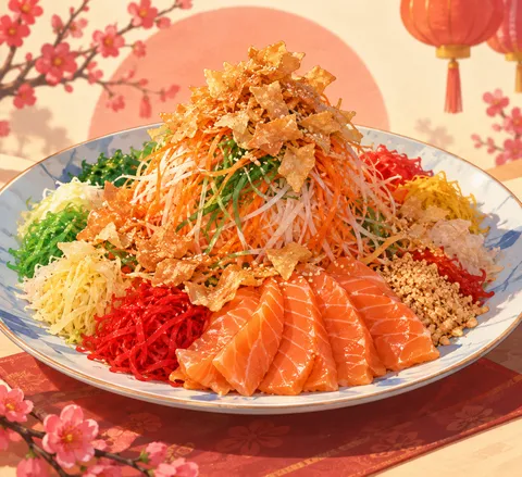 魚生(ユーシェン)(yusheng)のイラスト