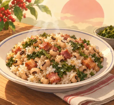 ホッピン・ジョン(Hoppin' John)のイラスト